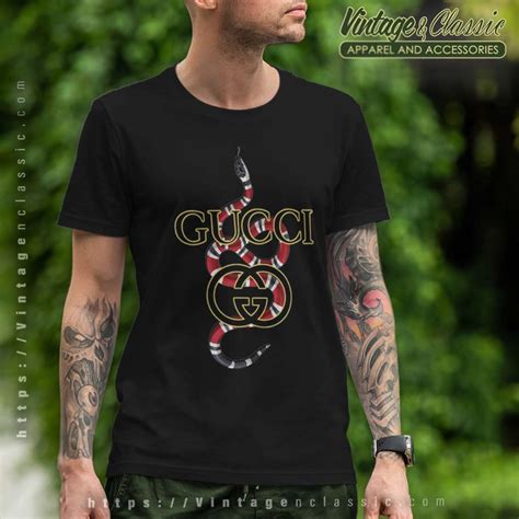 gucci t shirt snake fake|gucci polo shirt snake.